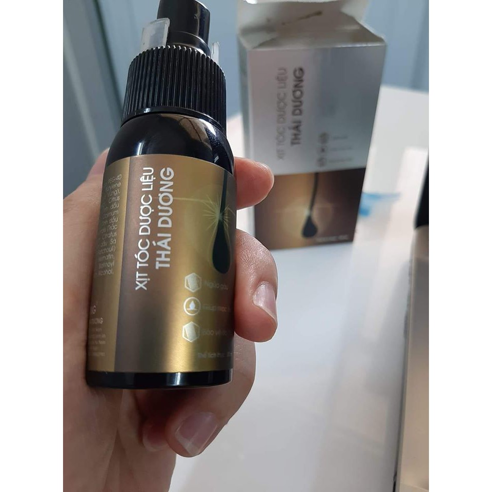 Xịt Tóc Dược Liệu Thái Dương [RẺ VÔ ĐỊCH] Xịt Dưỡng Kích Thích Mọc Tóc,Trị Rụng Tóc,Chống Hói,Giảm Khô Xơ,Mềm Mượt | BigBuy360 - bigbuy360.vn
