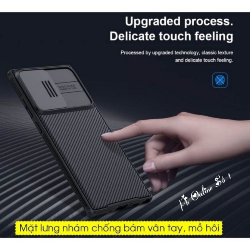 Ốp Nillkin CamShield cho Samsung Galaxy S23 Ultra,S22 Ultra,S21 FE , Note 20 Ultra, S21 Ultra, A52, S20 FE bảo vệ camera