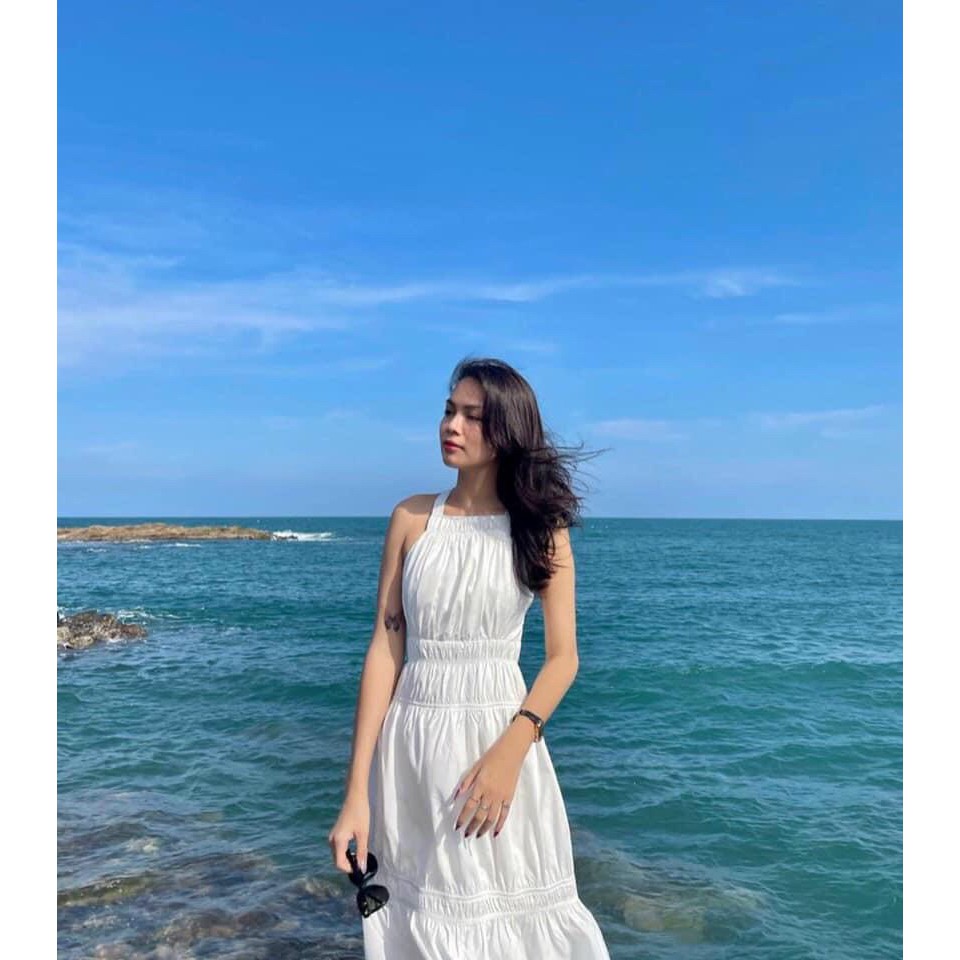 Set váy nữ đẹp, đầm hoa nhí mùa hè, chất vải đẹp, hàng chuẩn bán shop, phom dưới 52kg-tùy chiều cao | BigBuy360 - bigbuy360.vn