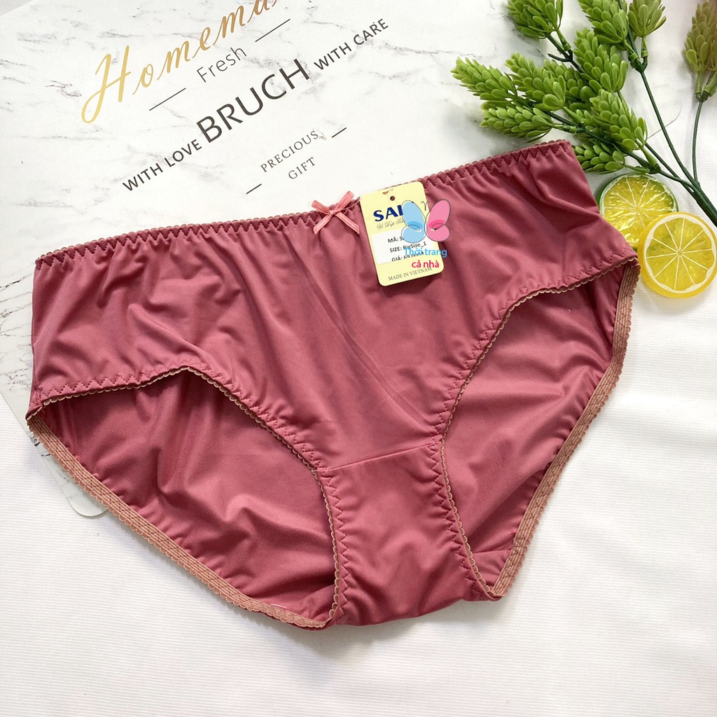 Quần lót nữ size từ 70-82kg thun lạnh Hàngi Việt Nam Saki - Bigsize34xl