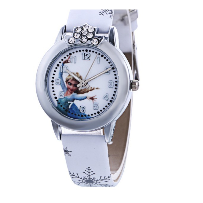 Chính hãng Đồng Hồ Trẻ Em Elsa Anna TE001 Trắng hàng chất lượng cao cấp | BigBuy360 - bigbuy360.vn