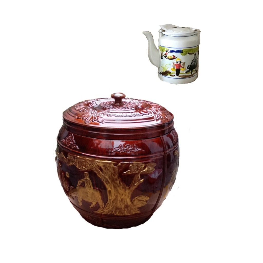 Giọ ủ tích trà kiểu tân cổ điển dung tích 1,5l