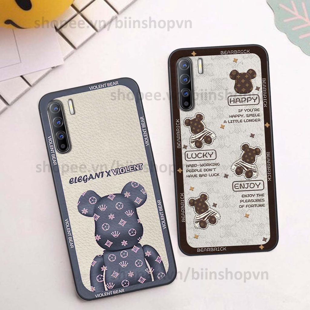 Ốp Oppo Reno3 / Reno3 Pro / Reno 3 hình gấu bear brick đẹp độc lạ, thời trang, cá tính