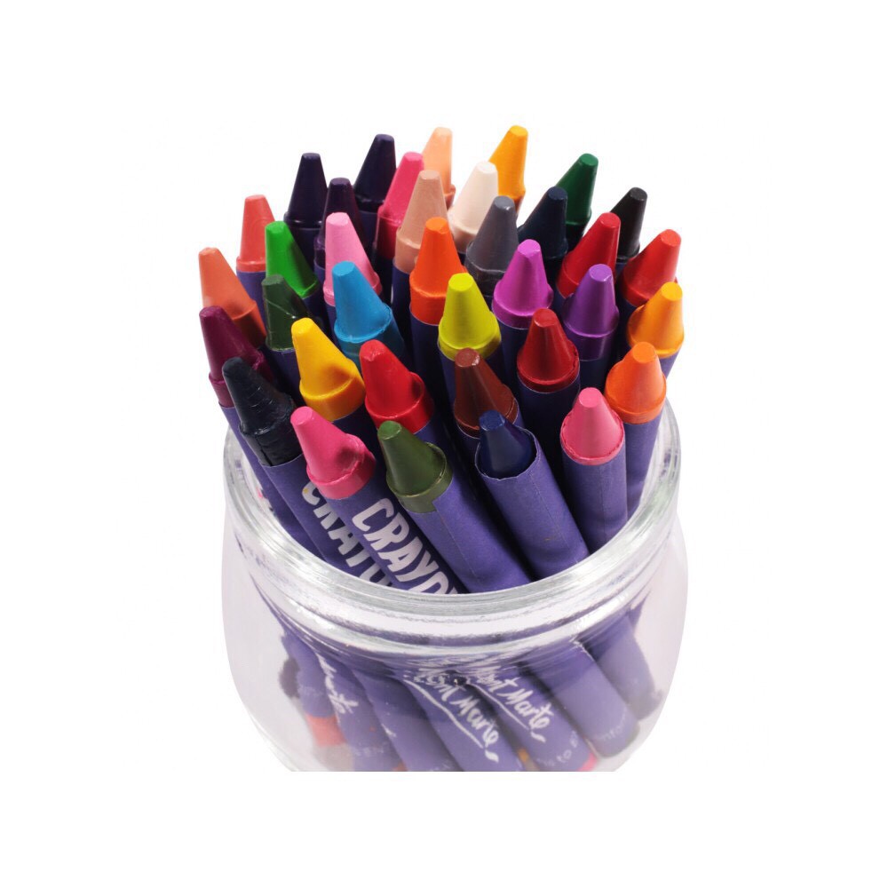 Bút màu sáp cao cấp Mont Marte - Màu Cho Bé Tập Vẽ (Crayon) | Shopee Việt Nam
