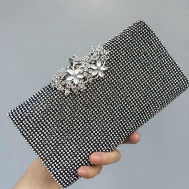 [FREE SHIP] Clutch dự tiệc đính đá cực sang trọng tuyển sỉ toàn quốc