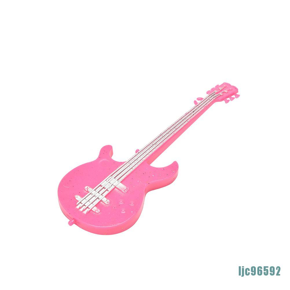 1 Đàn Guitar Màu Hồng Thời Trang Sáng Tạo Cho Búp Bê Ljc96592