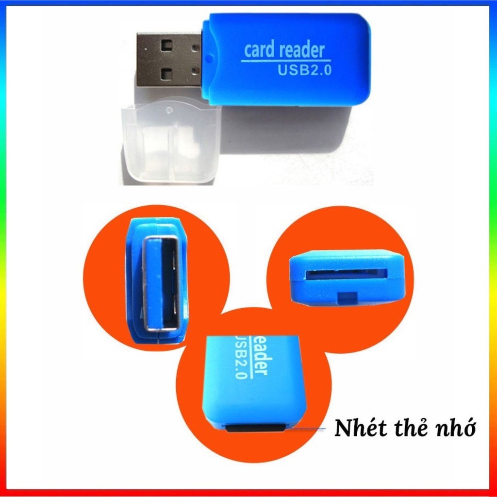 Đầu Đọc Thẻ Nhớ Mini USB 2.0