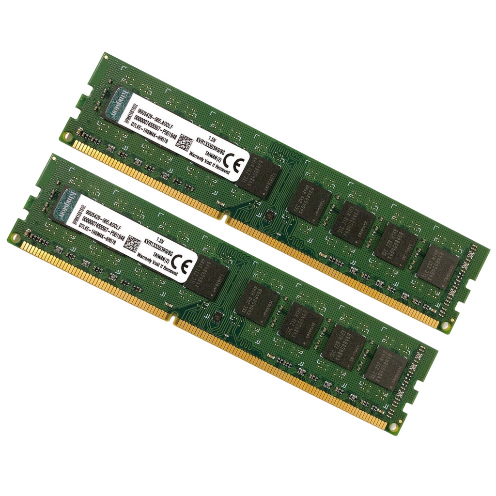 Ram Kingston 8GB DDR3 1333MHz PC3-10600 1.5V Dùng Cho Máy Tính Để Bàn PC Desktop - Bảo hành 36 tháng 1 đổi 1