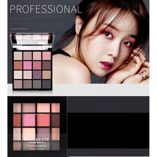 Bảng Phấn Mắt Cao Cấp Palette Professional 16 ô - Maycreate