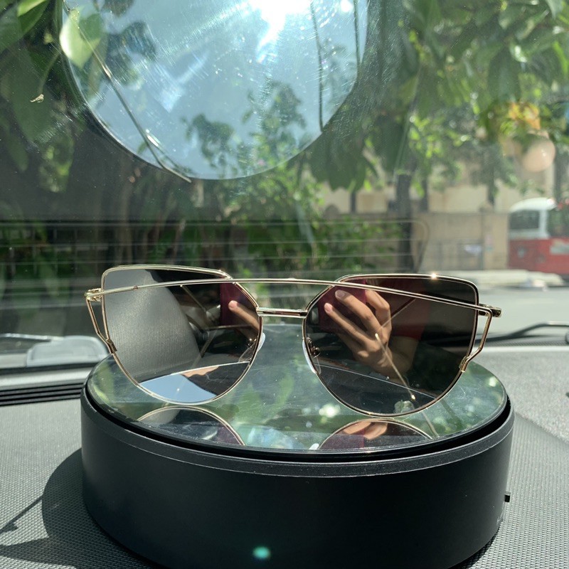 Kính Mát Cao Cấp Hot trend Nam Nữ Unisex Mắt Kính Chống Tia UV  - Wanna Hang Bảo Hành 8 Tháng