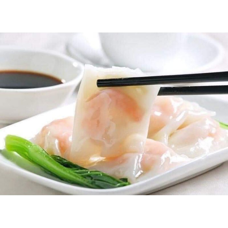 BÁNH CUỐN TÔM SÒ ĐIỆP hàng xuất khẩu. Túi 20 cuốn 800g