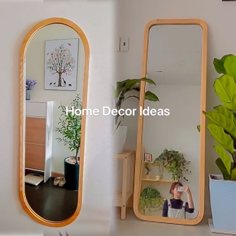 Gương soi toàn thân khung gỗ, gương đứng giá rẻ, gương Home Decor Ideas