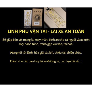 Linh phù LÁI XE AN TOÀN