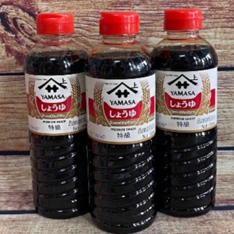Nước tương Nhật thương hiệu Yamasa chai 500ml sản phẩm cao cấp nhập chính hãng