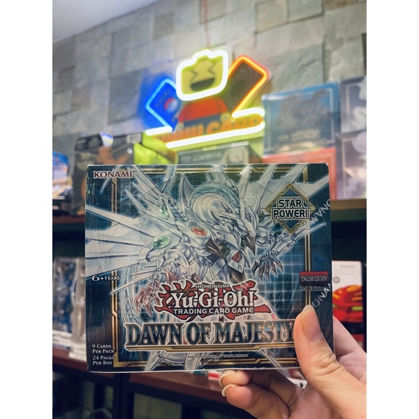 1 pack Yugi Oh chính hãng - Dawn of Majesty ( Tách từ booster box )