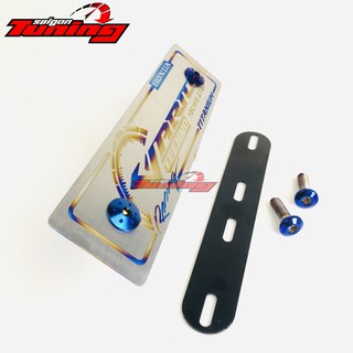 Bảng tên 3D Vario siêu chất - tặng ốc Titan +pass SaigonTuning