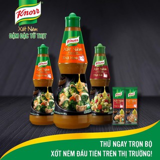 XỐT NÊM ĐẬM ĐẶC KNORR THỊT HEO/ THỊT GÀ 240G - 480G