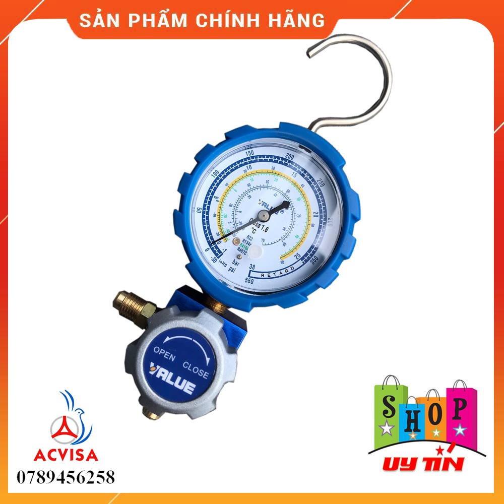 Đồng Hồ Gas Đơn Hạ Áp VALUE Model VMG-1-U-L