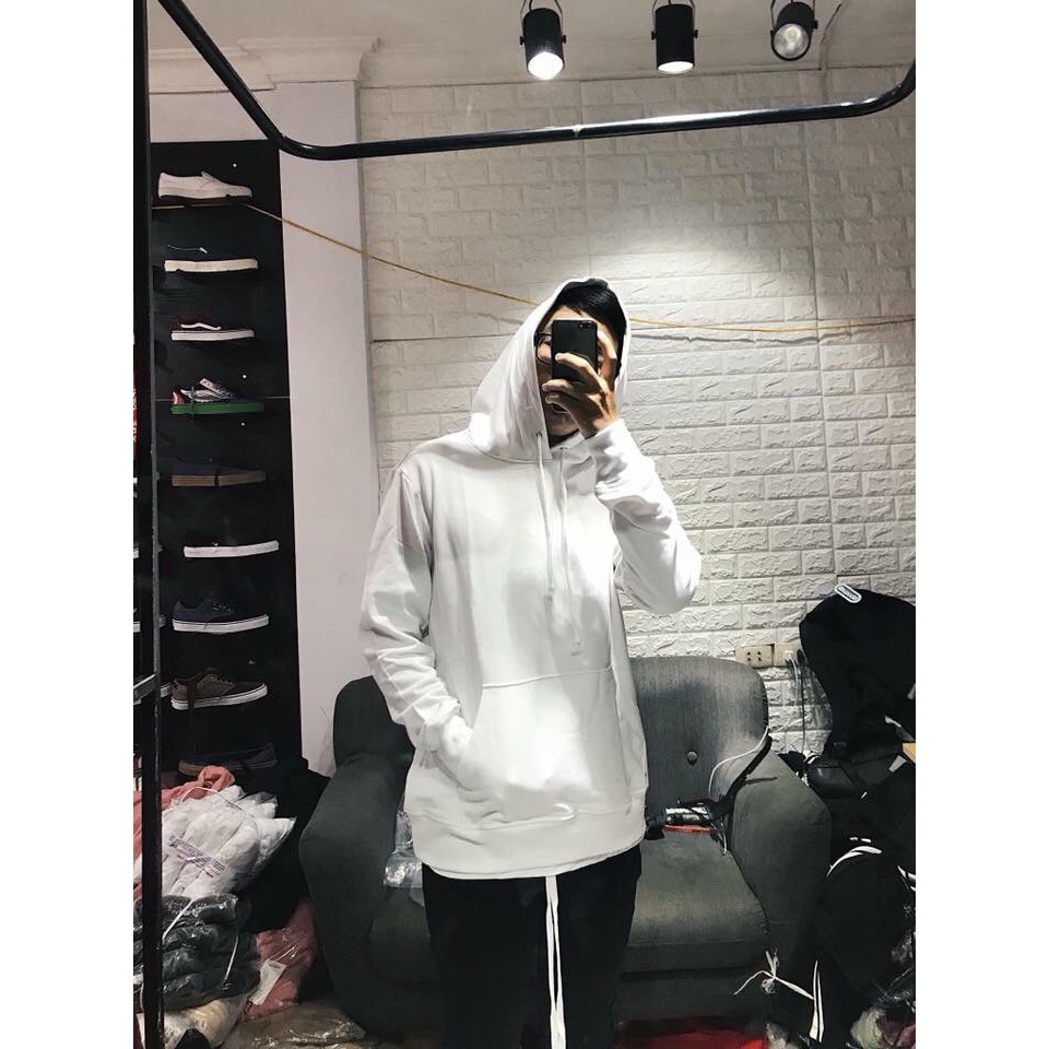 [ FREE SHIP] ÁO HOODIE TRƠN ĐỦ MÀU FORM UNISEX - Chất nỉ cotton 100% nhập khẩu ( có video review sản phẩm)