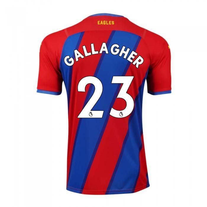 Áo Thun Đá Banh Sân Nhà Olise Zaha Benteke Edouard Gallagher 2021-2022