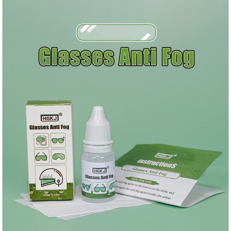 Gel chống sương mù cho mắt kính  Glasses Anti Fog - nước lau kính chống bám hơi nước mắt kiếng, kính cận, kính mát
