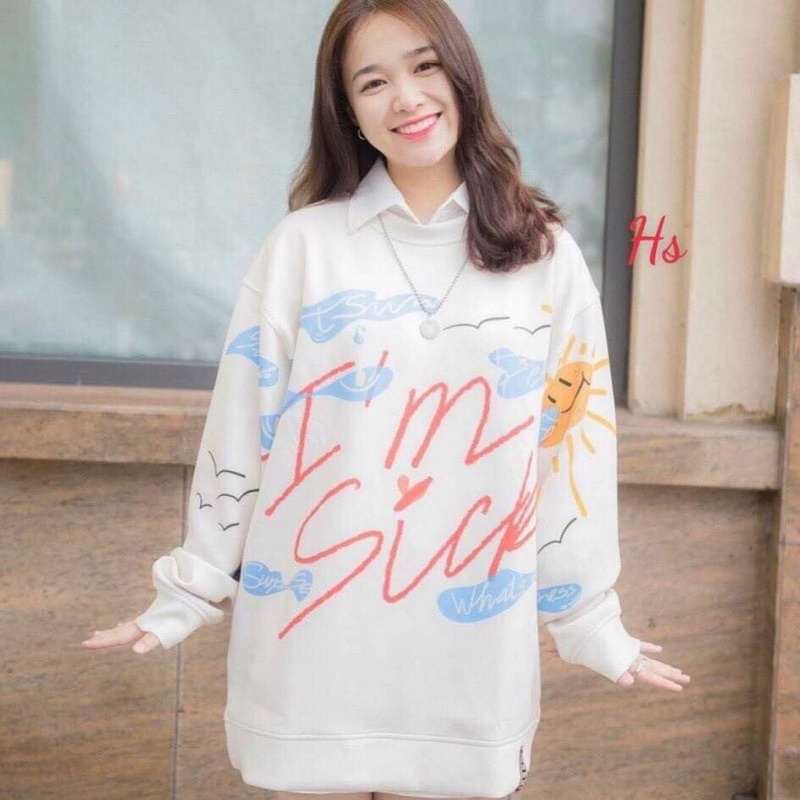 Áo nỉ bo bầu trời HSU1