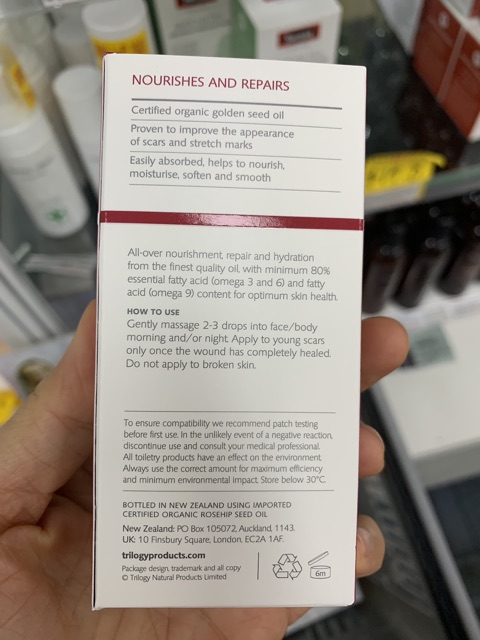 Tinh dầu nụ tầm xuân Trilogy 20ml | BigBuy360 - bigbuy360.vn