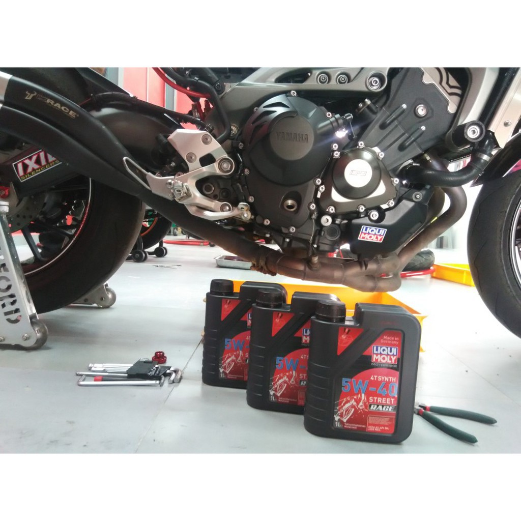 NHỚT LIQUI MOLY STREET RACE 5W40 DÀNH CHO XE SỐ VÀ XE CÔN