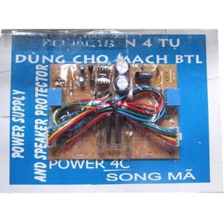 Bo nguồn loa 4 tụ