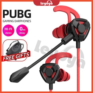 Tai nghe gaming có mic cho điện thoại Leyoya G60 tai nghe chơi game PUBG