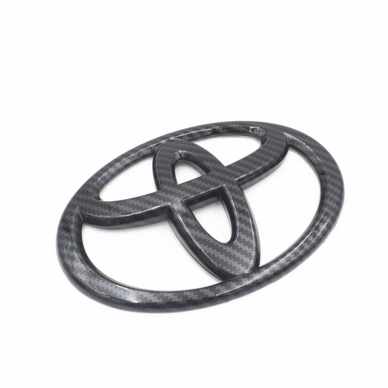 Phụ Kiện Logo Bằng Sợi Carbon Trang Trí Xe Hơi Toyota Kameng Rav4 Altis Yaris Wish