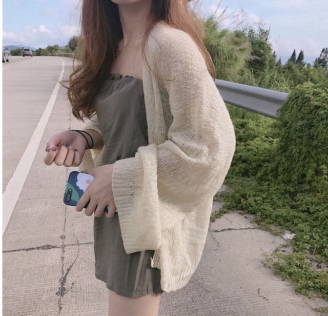 Áo khoác cardigan mỏng