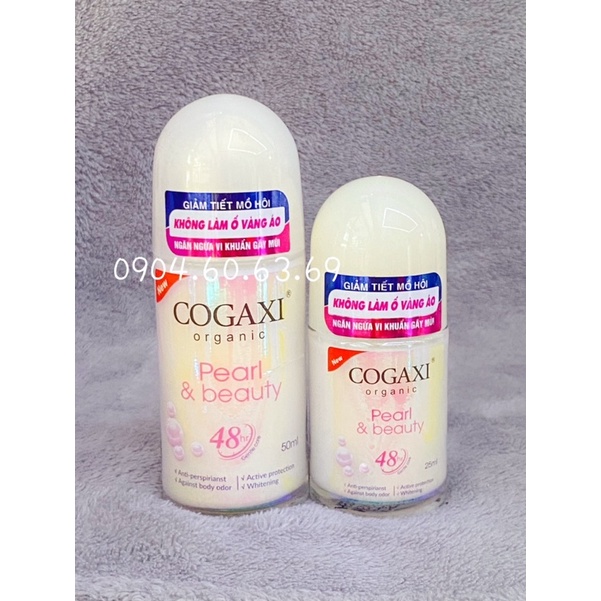 Lăn Khử Mùi Trắng Da COGAXI ORGANIC 25ml-50ml Hương Good girl