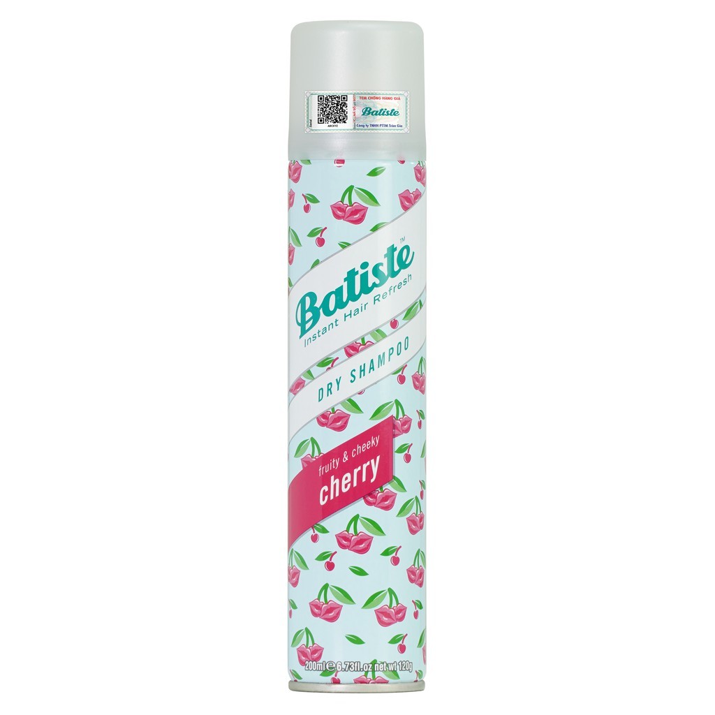 Dầu Gội Khô Batiste Dry Shampoo 200ml