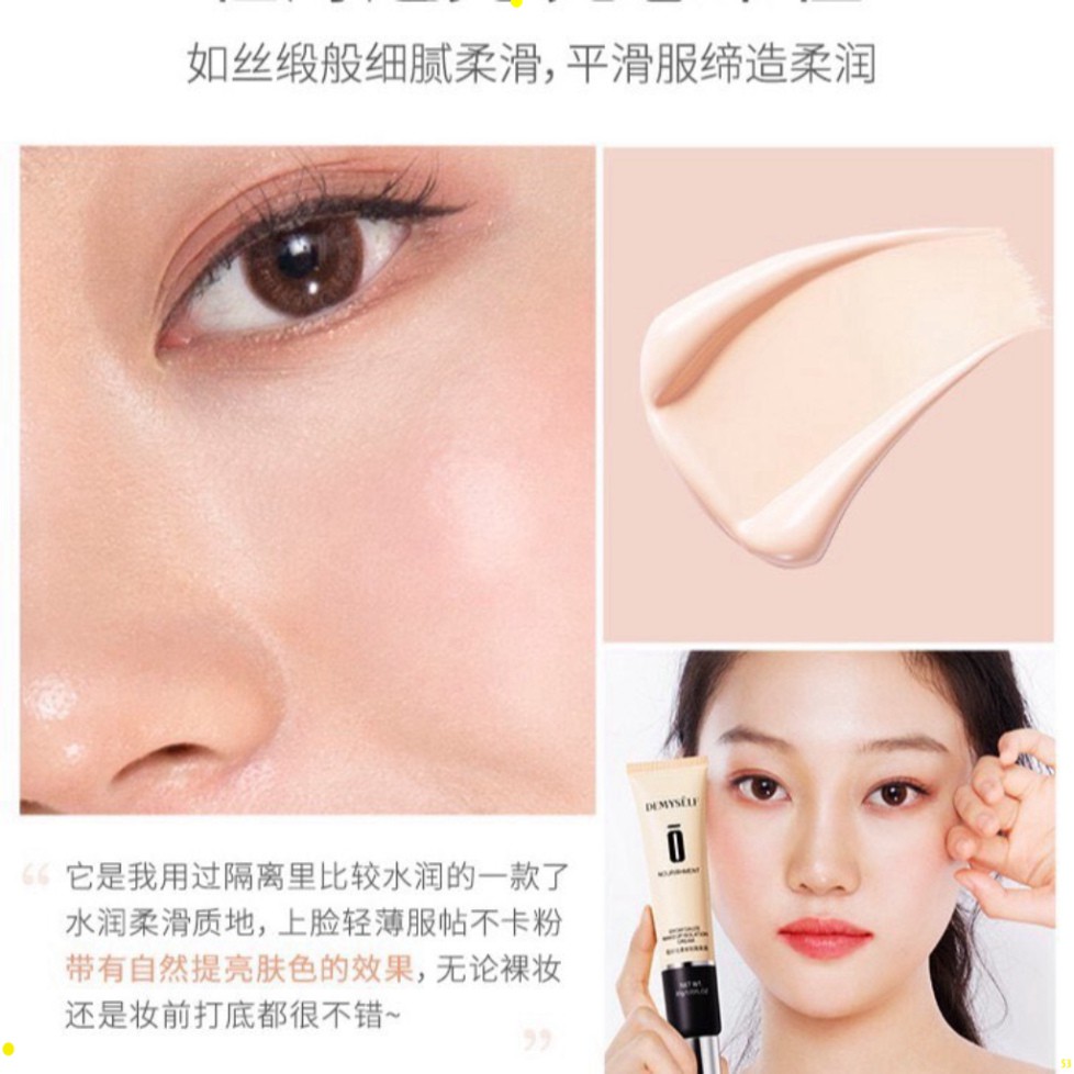 Kem nền CHE KHUYẾT ĐIỂM demyself, KEM LÓT nền che KHUYẾT Điểm Kiềm Dầu xe lỗ chân lông hàng nội địa trung akj | BigBuy360 - bigbuy360.vn