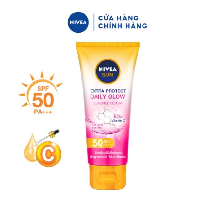 Serum chống nắng dưỡng thể body Nivea SPF 50, sáng mịn đều màu toàn thân - Shop Viloet