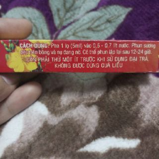 THUỐC CHỐNG RỤNG HOA MAI
