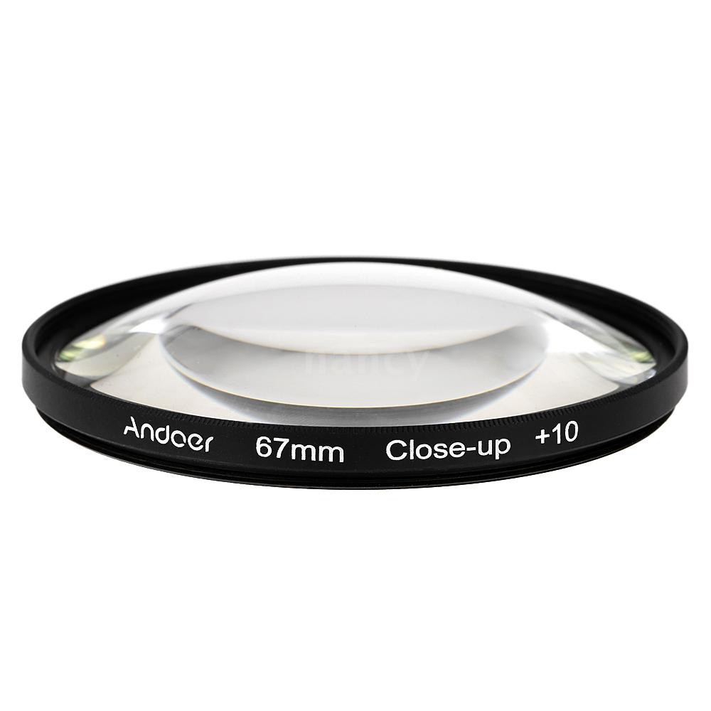 Ống kính lọc hình ảnh 67mm +1 +2 +4 +10 chuyên dụng cho camera Nikon D80 D90 D7000 Canon Tamron Sigma DSLR