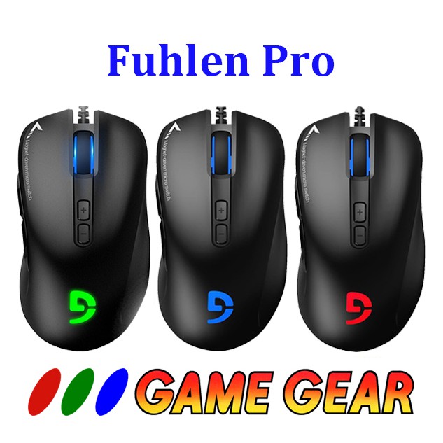 Chuột Fuhlen G90 Pro nút bấm bất tử, Led RGB chuyên game