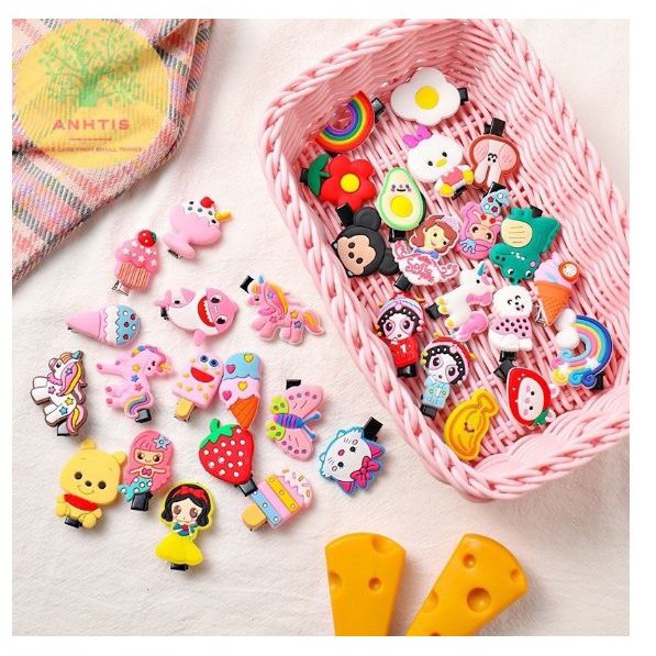 Kẹp tóc xinh cho bé (1 set/10 cái)