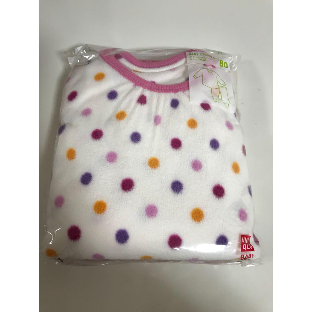 Bộ đồ Uniqlo dành cho baby chất nỉ tơ
