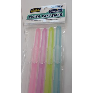 Bịch 5 cái Kẹp acco nhựa Suremark Premium Paper Fastener SQ-9088