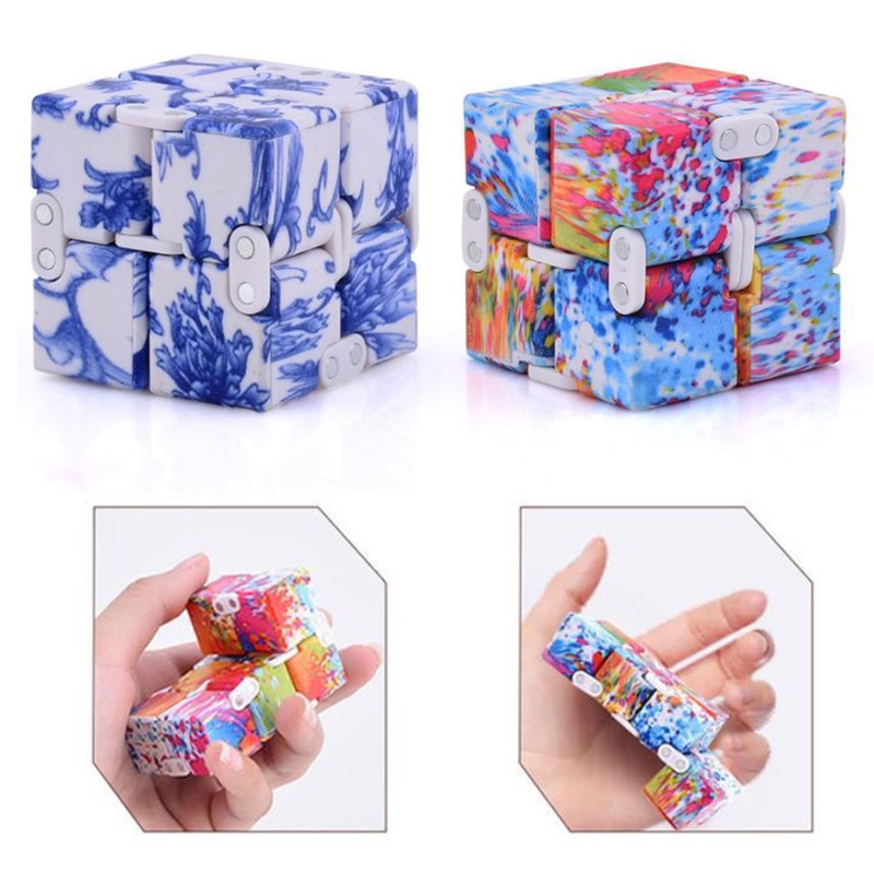 [mifineVN]Infinity Cube Magic Square Infinite Flip Decompression Magic Cube Kids Toy