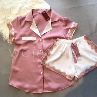 Lụa satin phối ren