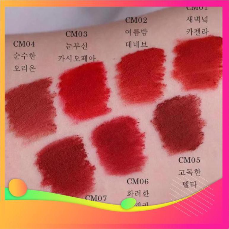 [FREESHIP-CHUẨN AUTH] Son Black Rouge Cream Matt Rouge Color Chart Son Kem Lì - HB0010 | BigBuy360 - bigbuy360.vn