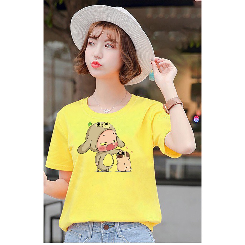 Áo thun nữ in hình Quỳnh Aka siêu cá tính ATNK1216 - Thương hiệu YANO | BigBuy360 - bigbuy360.vn