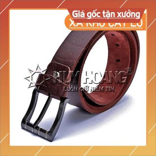 Thắt lưng nam da bò cỡ lớn màu nâu PH4103