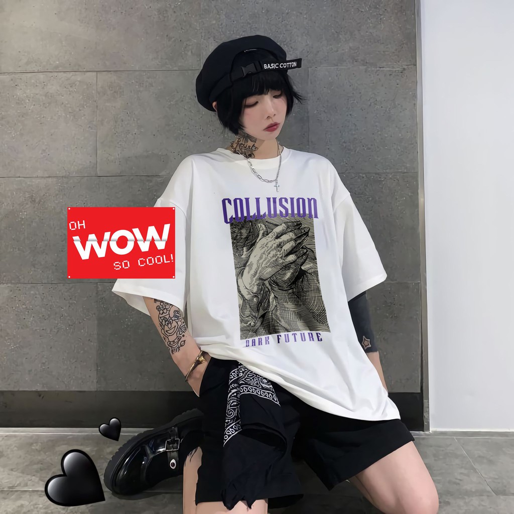 Áo Thun OhWowSoCool COLLUSION đẹp unisex
