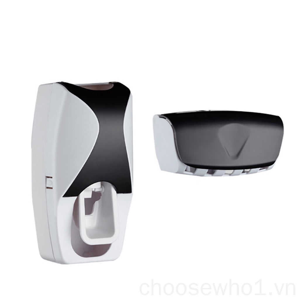 Set 2 dụng cụ lấy kem đánh răng tự động gắn tường nhà tắm