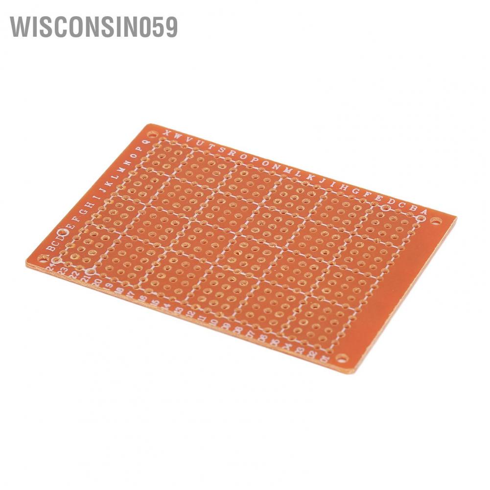 Wisconsin059 20Pcs Prototype Board Insulated High Temperature Resistant Good Electrical Performance Universal DIY Circuit